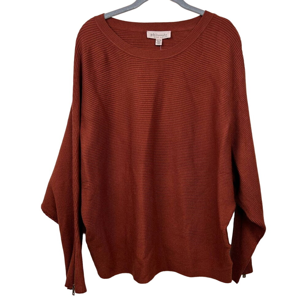 Philosophy Woman Tunic Sweater 2X NWT Size 2X
